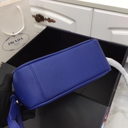 Prada Calf leather shoulder bag 1841 blue