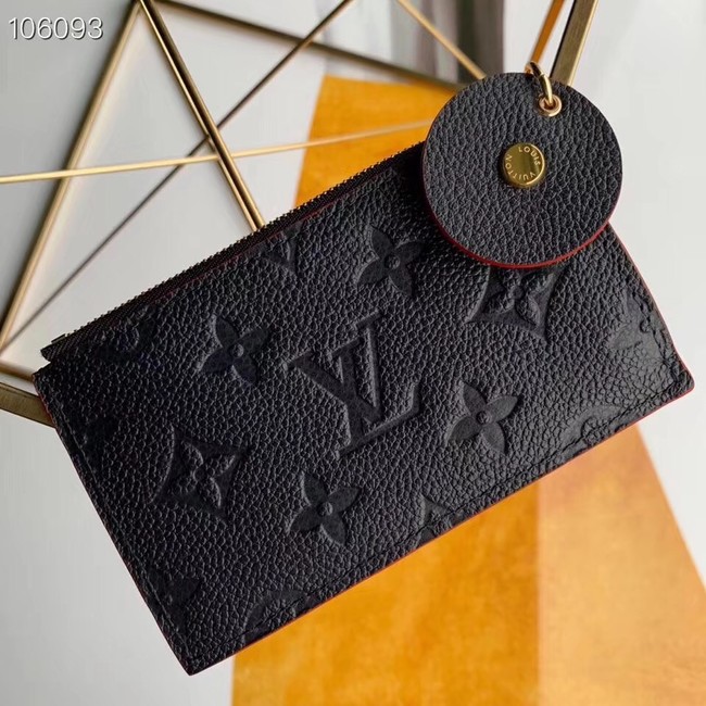 Louis Vuitton ZIPPED CARD HOLDER M68338 Navy Blue