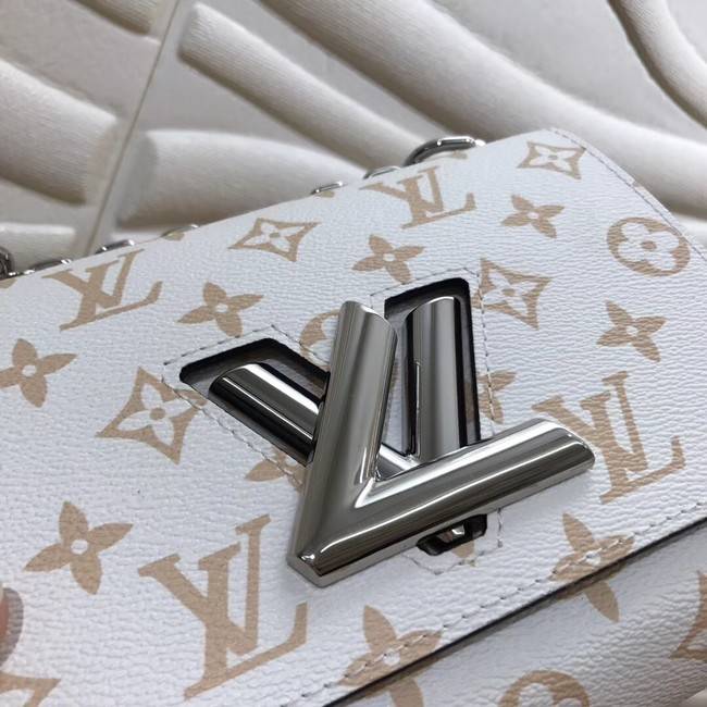 Louis Vuitton Original Leather TWIST M50332 White