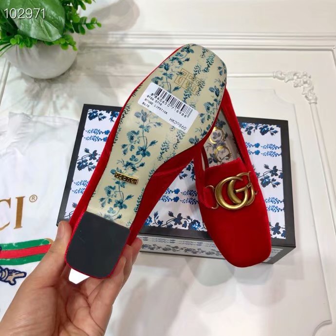 Gucci 5.5CM High Heels Shoes GG1562BL-6