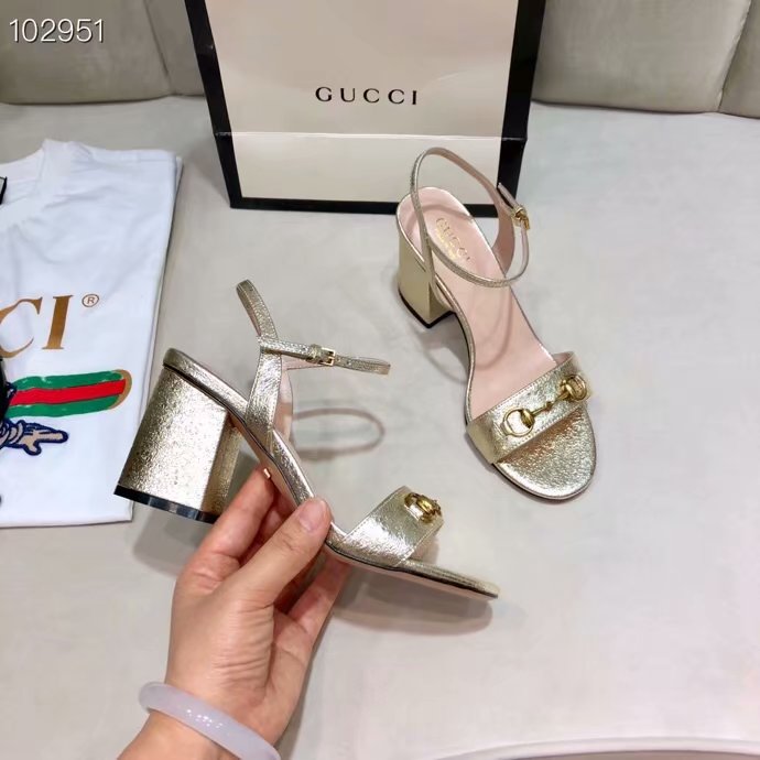 Gucci 7CM High Heels Shoes GG1557BL-1