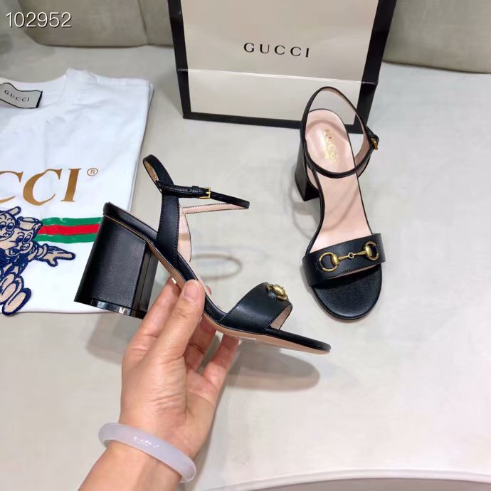 Gucci 7CM High Heels Shoes GG1557BL-2