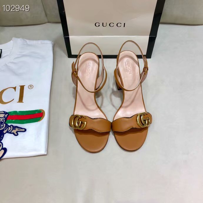 Gucci 7CM High Heels Shoes GG1557BL-4