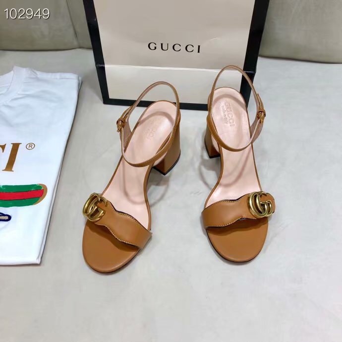 Gucci 7CM High Heels Shoes GG1557BL-4