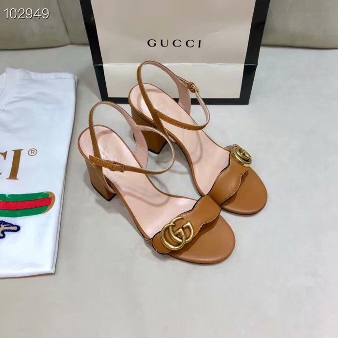 Gucci 7CM High Heels Shoes GG1557BL-4