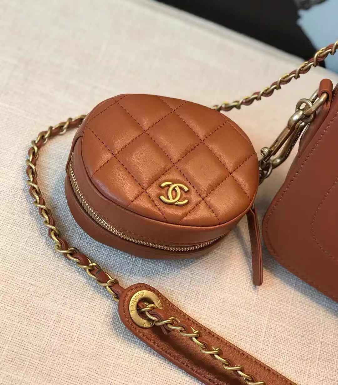 Chanel Original Leather Bag C5787 Brown