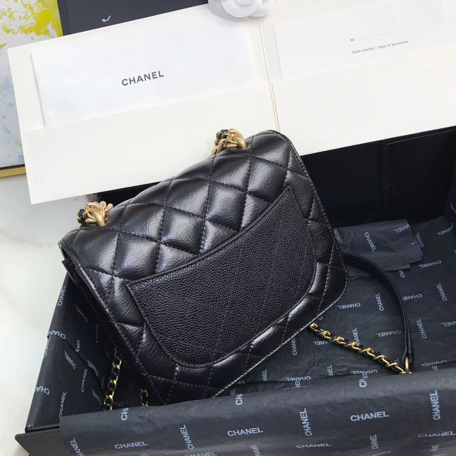 Chanel Small flap bag AS0785 black