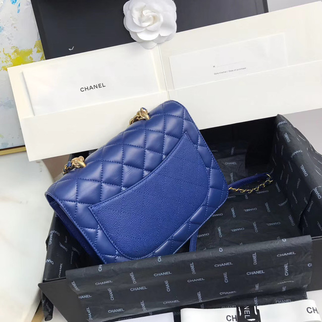 Chanel Small flap bag AS0785 Blue