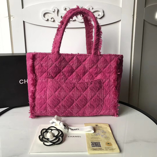 Chanel Zipper shopping bag AS0976 Purplish