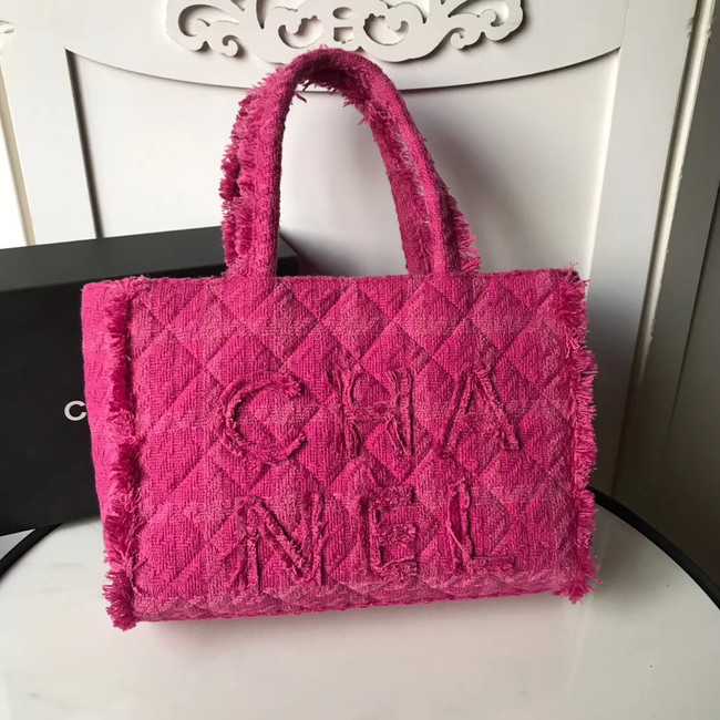 Chanel Zipper shopping bag AS0976 Purplish