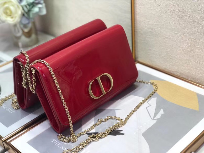 Dior leather Clutch bag M9205 red