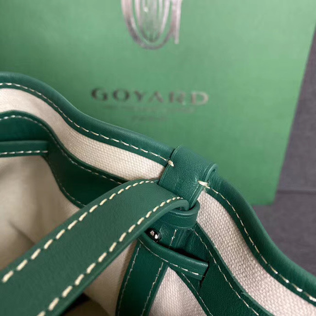 Goyard petit flot drawstring Bag G6959 green