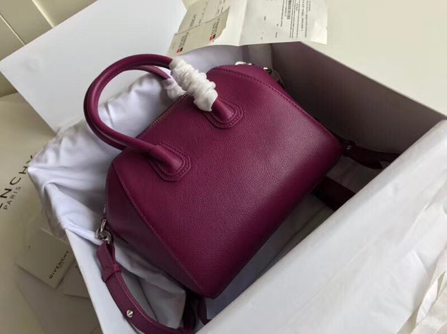 Givenchy Grained Calfskin Small Antigona Bag BB0511 purple