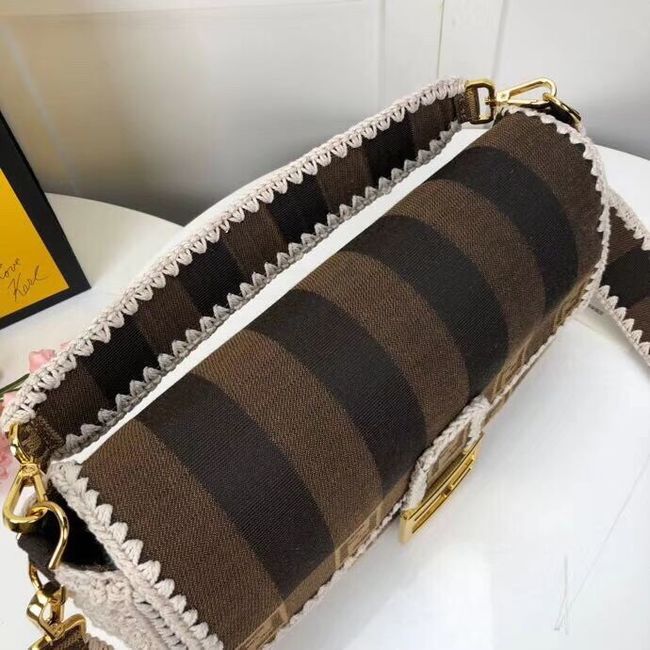 FENDI fabric bag 8BR033 Coffee