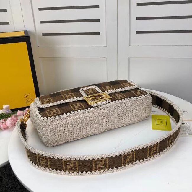 FENDI fabric bag 8BR033 Coffee