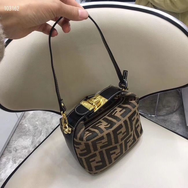 FENDI fabric bag 8BR051 black