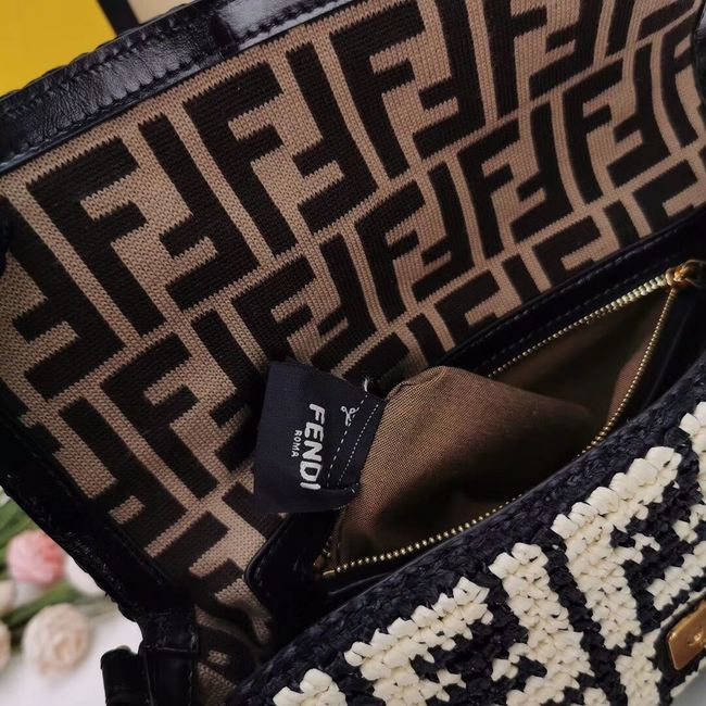 FENDI fabric bag F0904 black