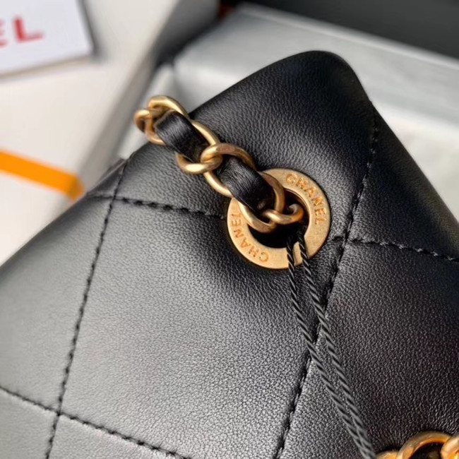 Chanel Flap Bag Original Sheepskin Leather AS1466 black