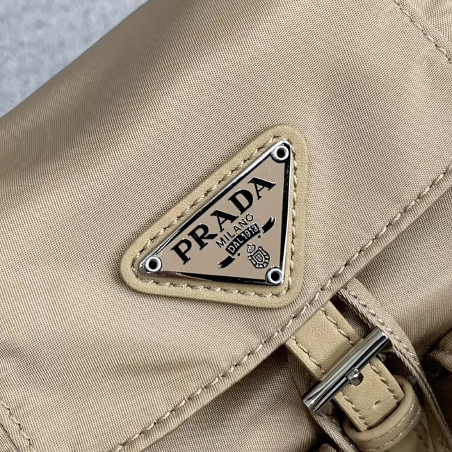 Prada Nylon mini backpack 1BH029 apricot