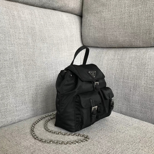 Prada Nylon mini backpack 1BH029 black