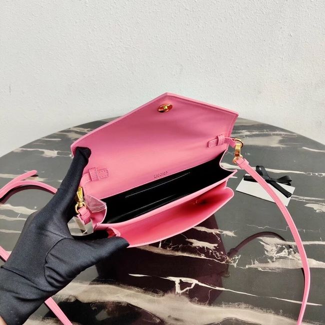 Prada Saffiano leather mini-bag 1BP020 pink