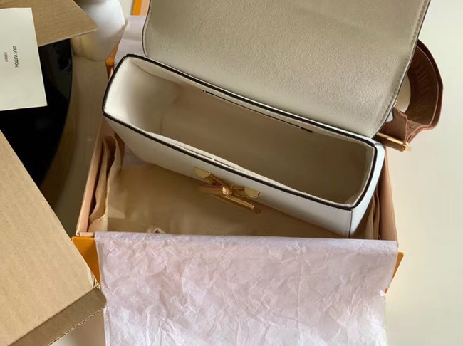 Louis vuitton original epi leather TWIST M50280 white