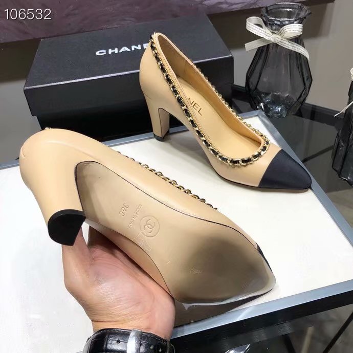 Chanel Shoes CH2596KFC-1 Heel height 6CM