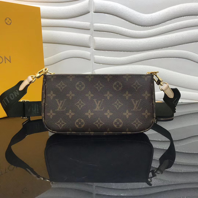 Louis Vuitton Original Monogram Canvas M44813 blackish green