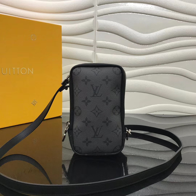 Louis vuitton original DOUBLE PHONE M69534 black