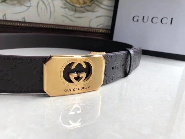 Gucci Original Calf Leather 35MM 3306-6