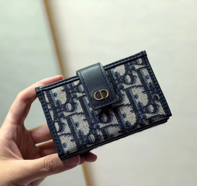 DIOR 30 MONTAIGNE 5-GUSSET CARD HOLDER S2058