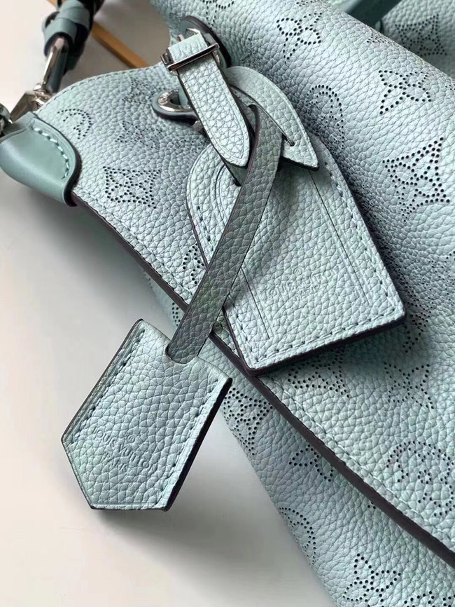 Louis Vuitton MURIA Mahina perforated calf leather M55800 sky blue