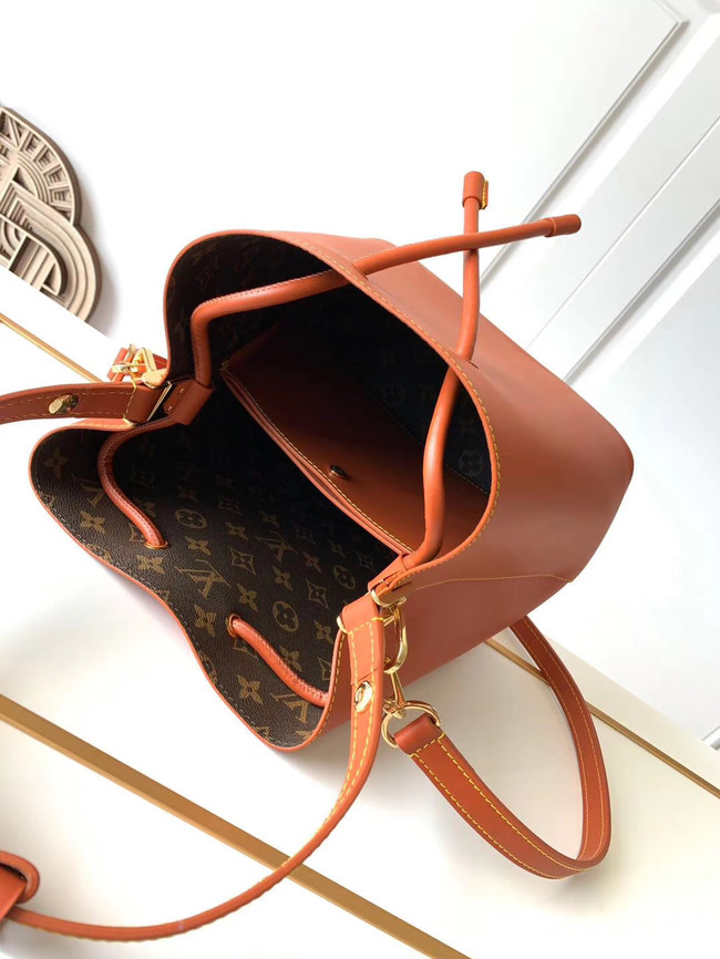 Louis vuitton original leather NEONOE M45395 orange