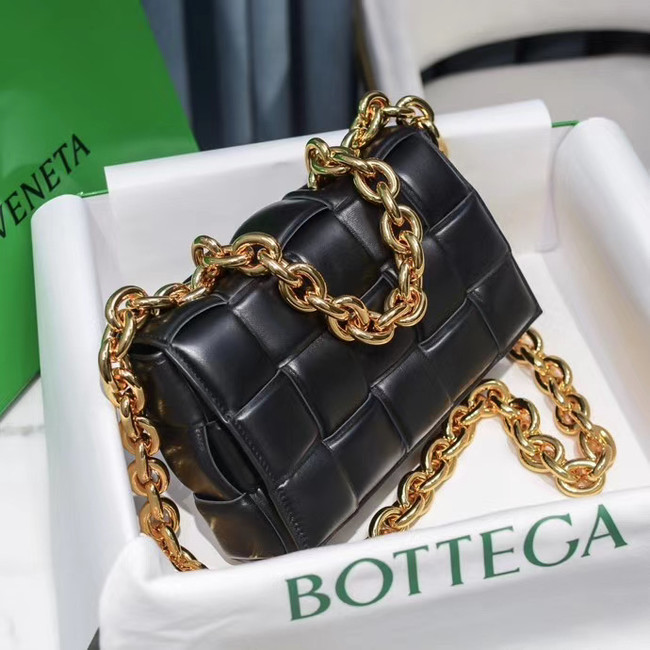 Bottega Veneta THE CHAIN CASSETTE Expedited Delivery 631421 black