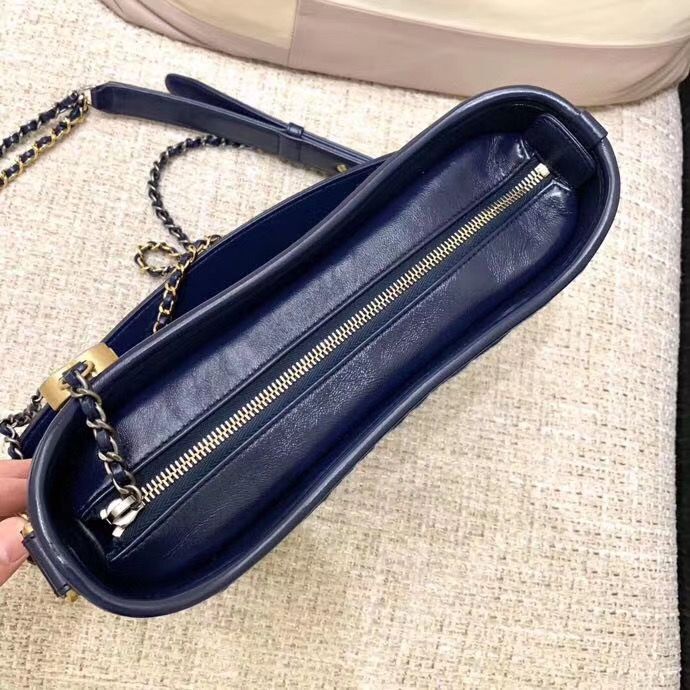 Chanel Gabrielle Small Denim Hobo Bag AS0865 Blue