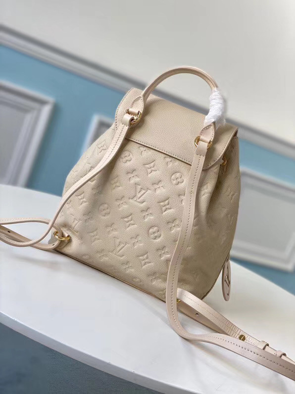 Louis vuitton original Montsouris Backpack M45205 white