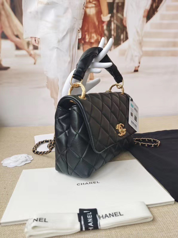 Chanel Original Lather Flap Bag AS2044 black