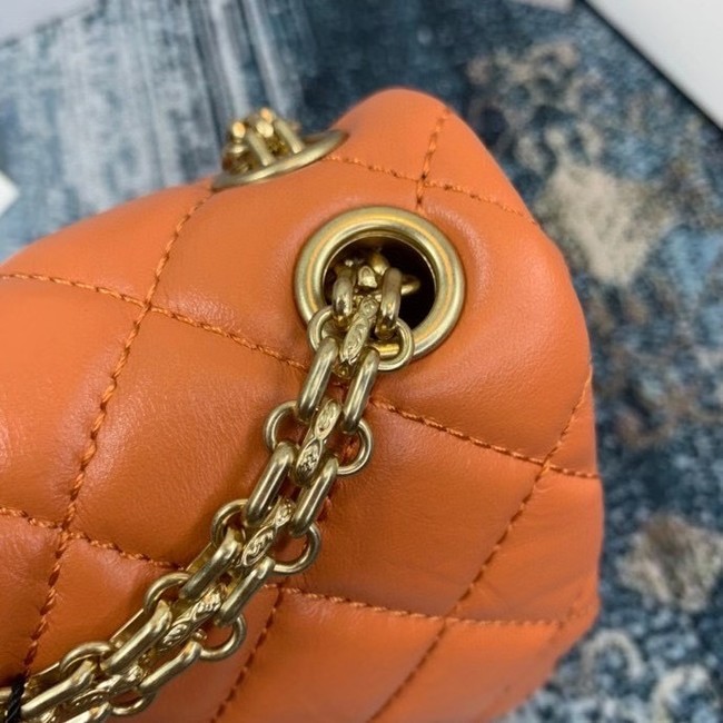 Chanel Small 2.55 Flap Bag AS1961 orange