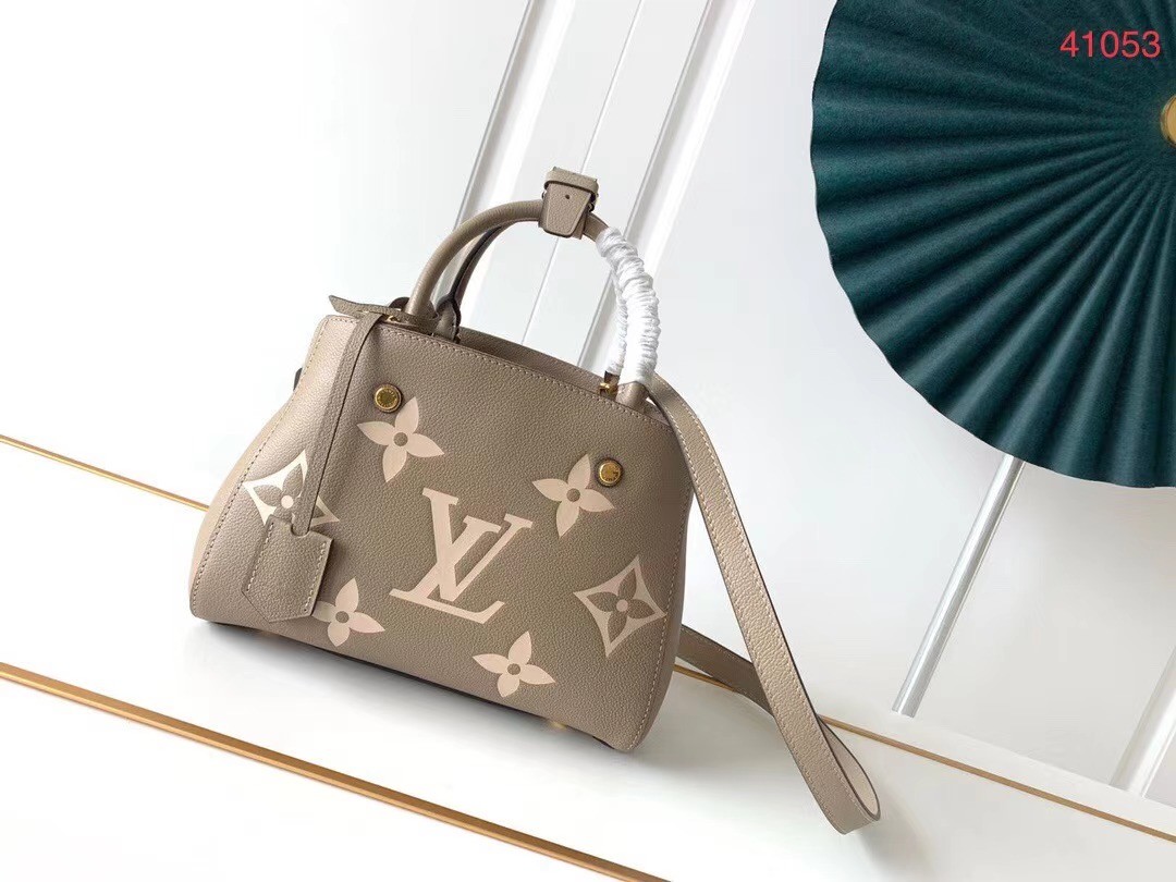 Louis Vuitton Original MONTAIGNE BB M45489 grey