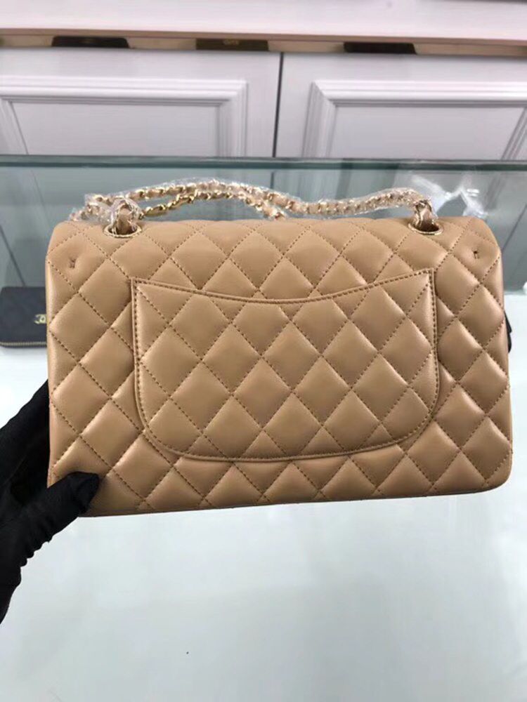 Chanel 2.55 Series Flap Bags Original  A1112 Apricot