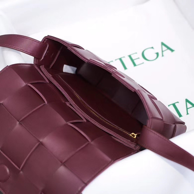 Bottega Veneta BORSA CASSETTE 578004 BORDEAUX