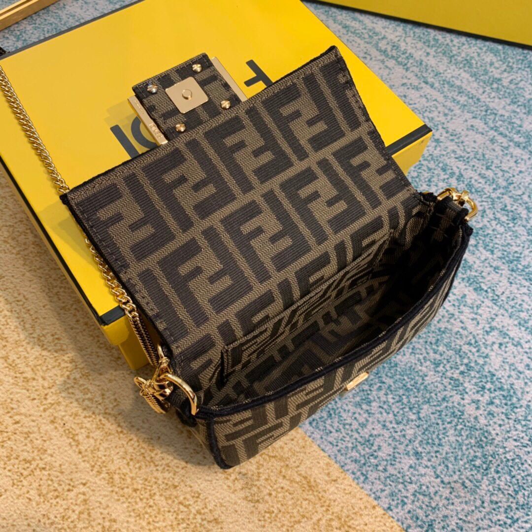 FENDI fabric bag 8BR600 brown