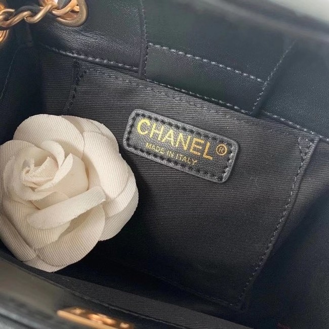 Chanel bucket bag AS2230 Black & Brown