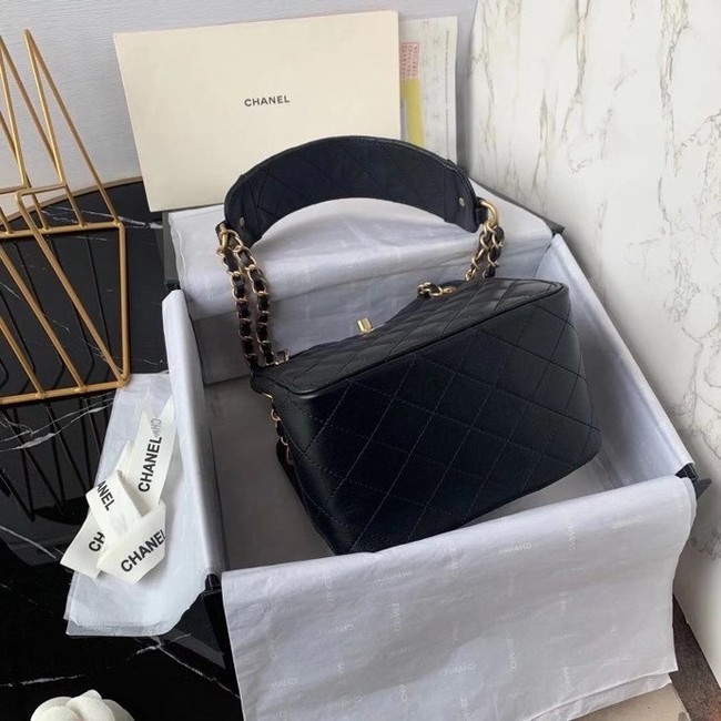 Chanel bucket bag AS2230 black