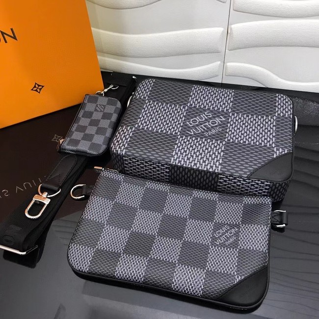 Louis Vuitton MESSENGER M69443 black