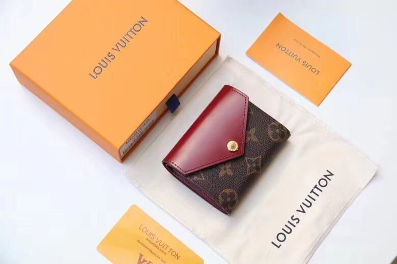 Louis Vuitton Original Leather Wallet M69178 Wine