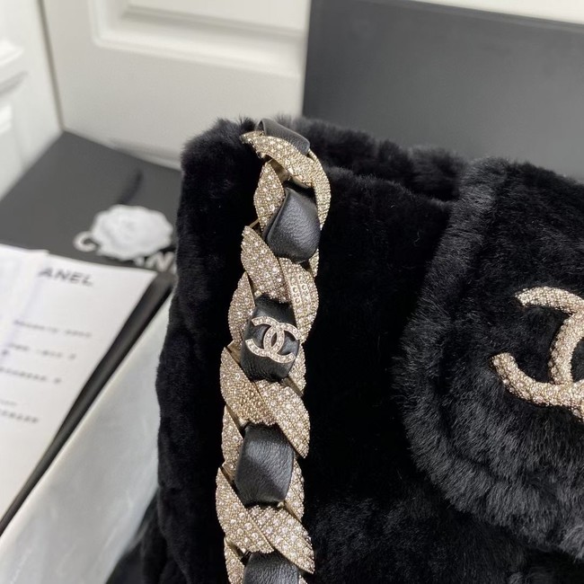 Chanel bucket bag AS2257 Black