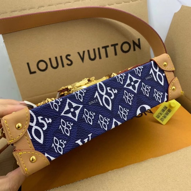 Louis vuitton SINCE 1854 PETITE MALLE M57212 blue