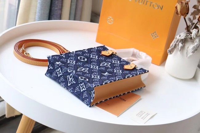 Louis vuitton SINCE 1854 PETIT SAC PLAT M80288 blue