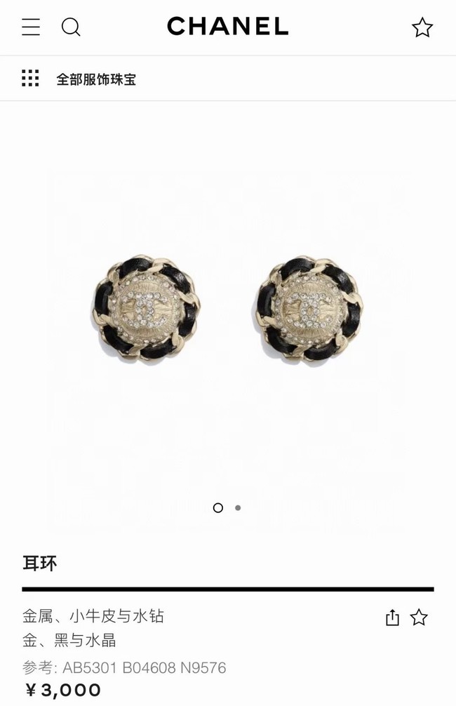 Chanel Earrings CE6170